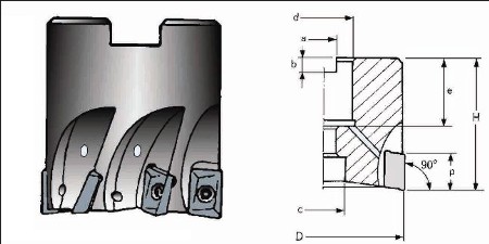 Suporte p/ Fresamento APLX 1003 PDTR